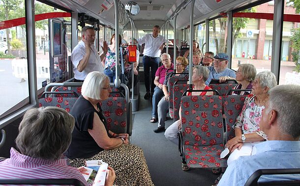 Seniorentraining im Bus