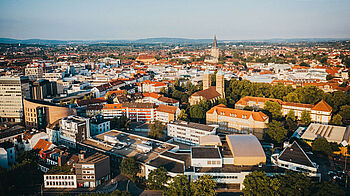 Luftaufnahme Stadtgebiet Osnabrück